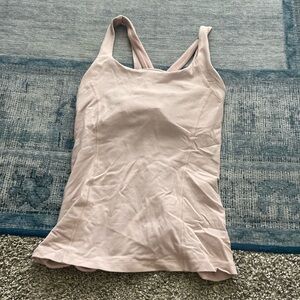 pink workout tank